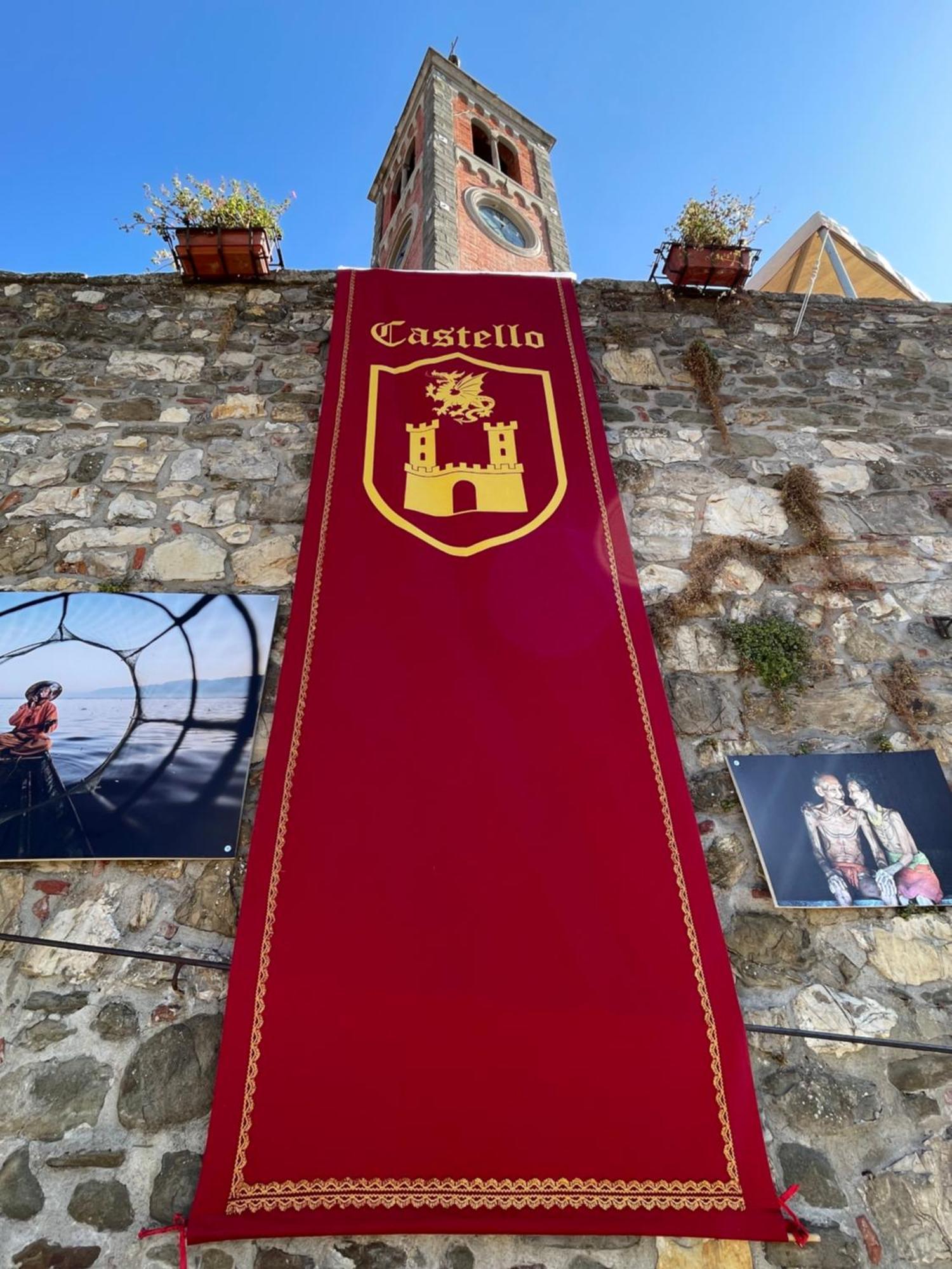 Вилла La Casa In Castello Амбра Экстерьер фото